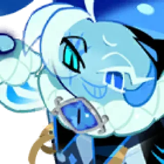 🤡 emoji Shadow Milk Cookie • @run_cookie_run Telegram sticker 23 of 108