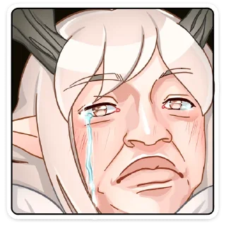 😢 emoji Оддманд :: @stickroom Telegram sticker 17 of 48