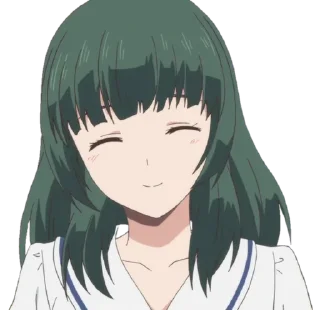 😊 emoji Domestic na Kanojo by @DomesticNaKanojo Telegram sticker 7 of 33