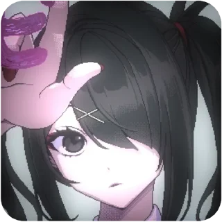 🕷 emoji ⲁⲙⲉ ⲥⲏⲁⲛ  ♡⸝⸝  @bluetand Telegram sticker 18 of 42