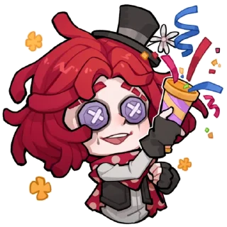 🎉 emoji Anniversary  乱爬的老泽西  @identityVGOGO Telegram sticker 12 of 16