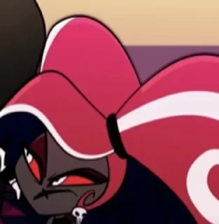 😒 emoji Hazbin Hotel WTF Telegram sticker 5 of 59