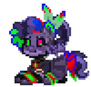 🌟 }|°глитч. . .🦠°|{, Telegram sticker 18 of 23