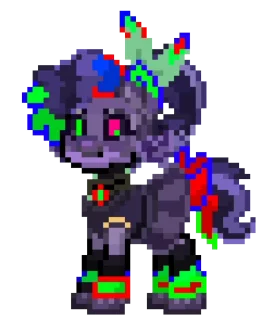 🌟 }|°глитч. . .🦠°|{, Telegram sticker 13 of 23