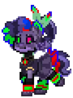 🌟 }|°глитч. . .🦠°|{, Telegram sticker 11 of 23