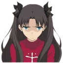 😠 emoji Fate Stay Night Telegram sticker 13 of 34