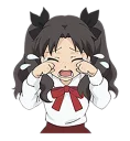 😭 emoji Fate Stay Night Telegram sticker 17 of 40