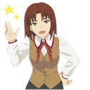 😀 emoji Fate Stay Night Telegram sticker 18 of 34