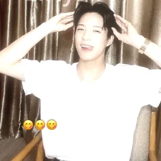 😋 emoji JENO Telegram sticker 10 of 26