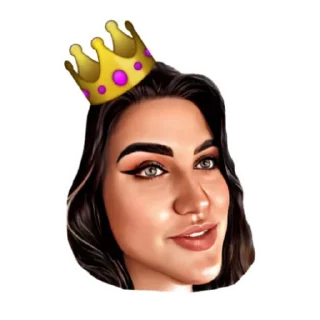 👸 emoji Шо? Telegram sticker 16 of 30