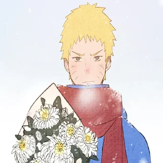 💐 emoji Naruto Uzumaki Telegram sticker 23 of 30