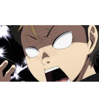 😨 emoji Haikyuu!! Telegram sticker 18 of 120