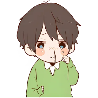 Sticker from Анимешная парочка @Nyasticks