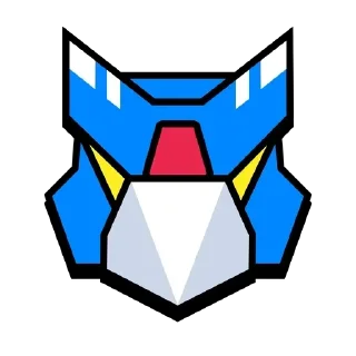Sticker from Mecha Crow @MysteryDes1gner
