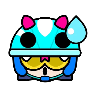 😓 emoji Аквабайкер Джеки @Mystery_Designer_Pins_Studio Telegram sticker 8 of 9