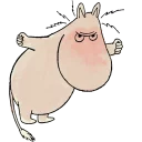 😡 emoji Moomin Telegram sticker 23 of 42