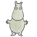 Sticker from Moomin