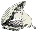 😢 emoji Moomin Telegram sticker 11 of 42