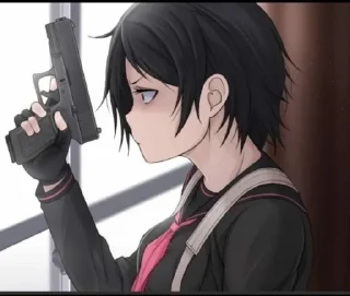 😡 emoji morimiya middle school shootin Telegram sticker 7 of 12