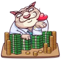 Sticker from Big Boss Cat