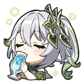 🍵 emoji ✧༺Yea Miko༻✧ Telegram sticker 21 of 28