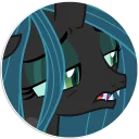 Sticker from Queen Chrysalis | By @Egor418