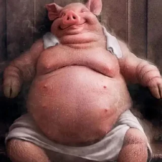 🐷 Я дрочу хуи кончают, Telegram sticker 24 of 47