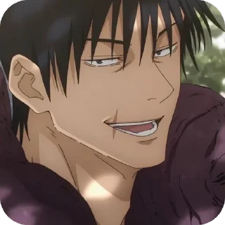 😏 emoji Toji Fushiguro • @Earth928B Telegram sticker 6 of 50