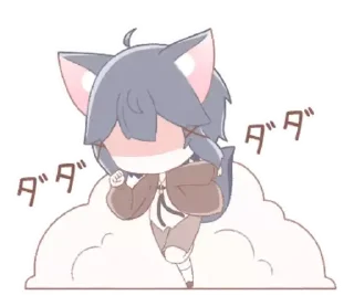 🏃‍♂️ emoji ↬ @wexsavi - ૮꒰ྀི ´∩∩ ꒱ྀིა 🤍 Telegram sticker 4 of 40