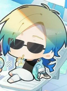 💙 emoji @kaizerkinnie мемкакойтоблять Telegram sticker 20 of 48