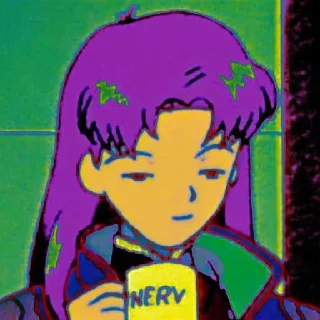 🧐 emoji Waifu with cup Telegram sticker 19 of 26