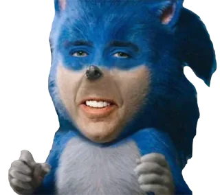 😬 emoji Damaged Sanic by @scaledjpg Telegram sticker 6 of 20