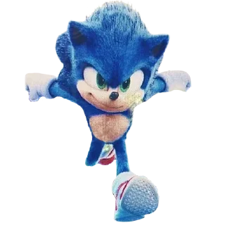 🙂 emoji Damaged Sanic by @scaledjpg Telegram sticker 11 of 20
