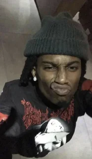🥷 emoji Playboi Carti Telegram sticker 16 of 17