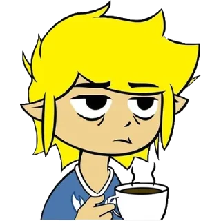 ☕️ emoji zeldus pependus & @banorawhites Telegram sticker 17 of 29