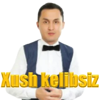⭐️ emoji 🎼 Bahrom Nazarov 🎤 Telegram sticker 10 of 30