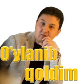 ⭐️ emoji 🎼 Bahrom Nazarov 🎤 Telegram sticker 15 of 30