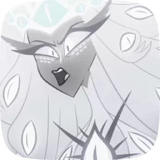 🪽 emoji БОЛЬШЕ ⇨ @CLOOBHUB СЕРА ОТЕЛЬ ХАЗБИН SERA HAZBIN Telegram sticker 17 of 27