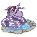 🙄 emoji Undead Unicorn Telegram sticker 10 of 25