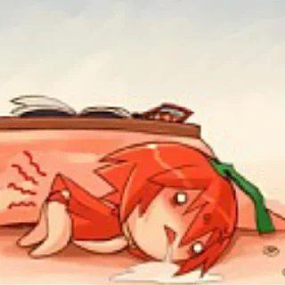🌶️ emoji 🌶️ Habanero-tan by @an1meshn4yawik1pedia Telegram sticker 23 of 36
