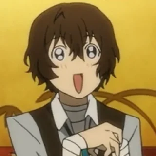 😍 emoji Dazai Telegram sticker 18 of 92