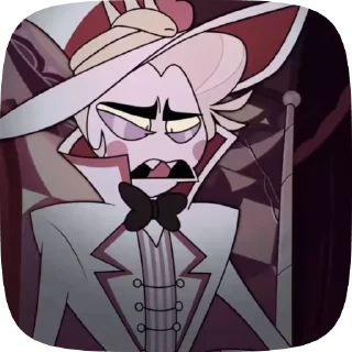 🐍 emoji БОЛЬШЕ ⇨ @CLOOBHUB ЛЮЦИФЕР ОТЕЛЬ ХАЗБИН LUCIFER ТГ Telegram sticker 20 of 70