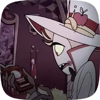 🐍 emoji БОЛЬШЕ ⇨ @CLOOBHUB ЛЮЦИФЕР ОТЕЛЬ ХАЗБИН LUCIFER ТГ Telegram sticker 13 of 70