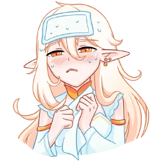 🤕 emoji Айрис Telegram sticker 23 of 48