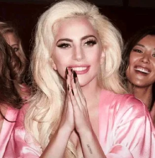 Sticker from lady gaga