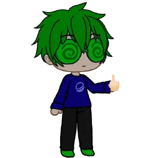 🖕 emoji ГачиМучисВареником@Gachiumyschi Telegram sticker 5 of 11