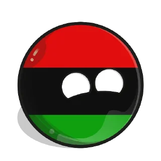 ⛑ emoji Country balls Telegram sticker 16 of 28