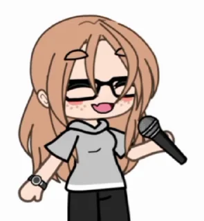 🎤 emoji Да, я такая.....😰 Telegram sticker 2 of 44
