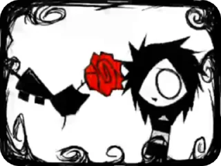 🌟 emoji Emo by @BLooDWoLFFF Telegram sticker 11 of 71