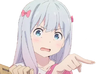 ❤️ emoji Eromanga Sensei @anime_stickerr Telegram sticker 7 of 22